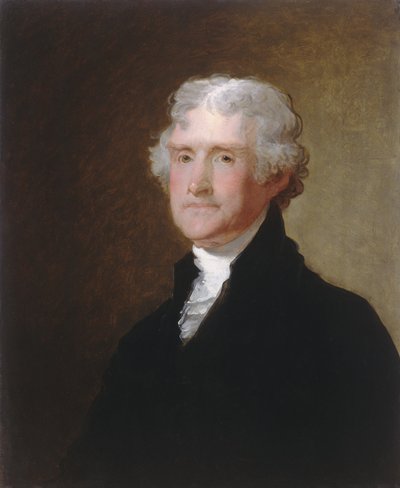 Thomas Jefferson, ca. 1821 von Gilbert Stuart